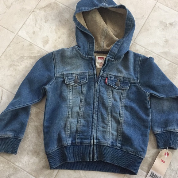 levis jean jacket hoodie